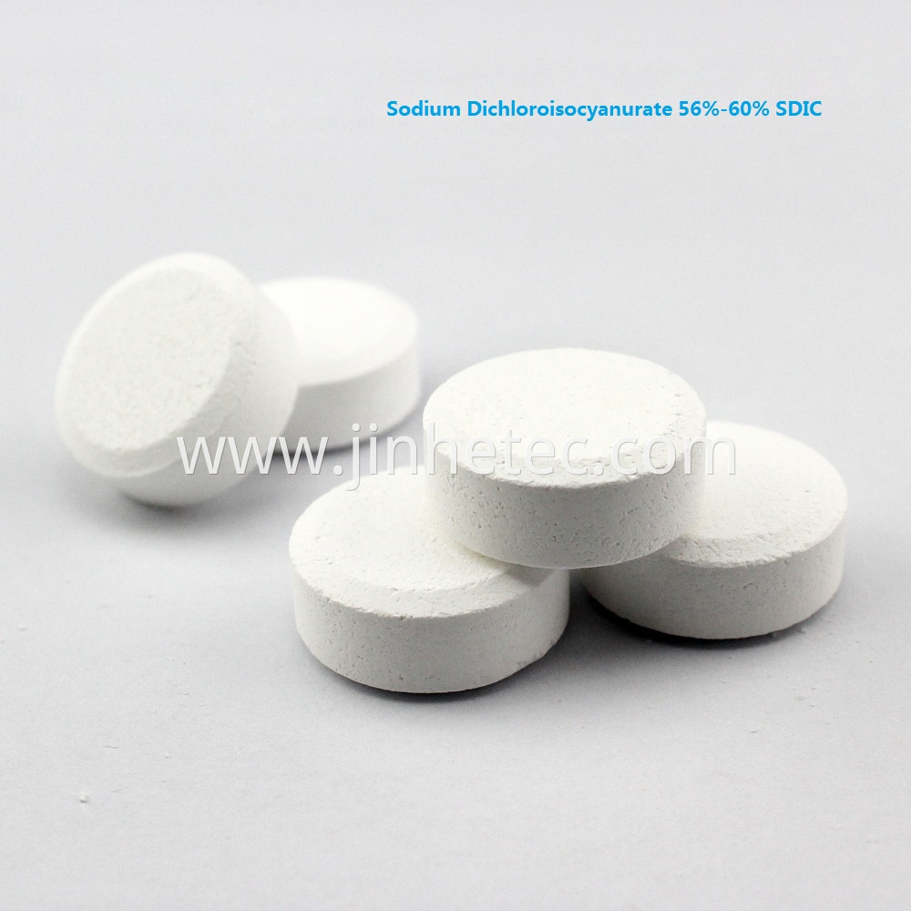 Swimming Pool NaDCC Tablet Sodium Dichloroisocyanurate